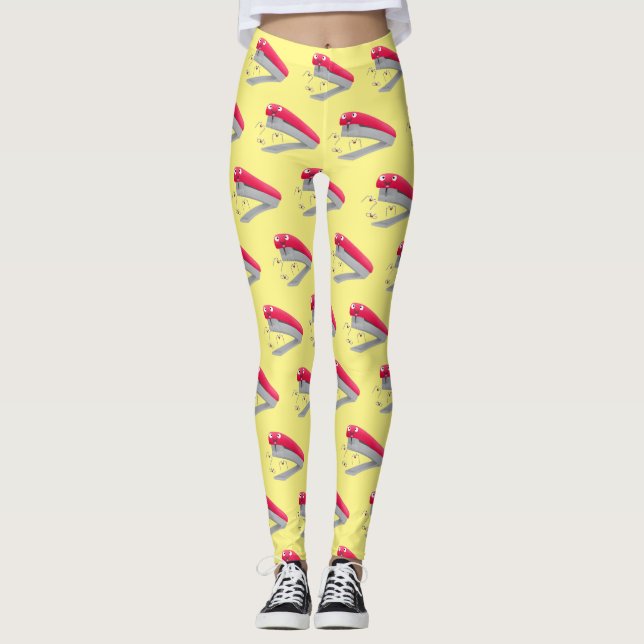 Niedlicher Cartoon Leggings (Vorderseite)