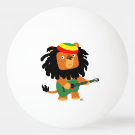 Niedlicher Cartoon Löwe von Zion Ping Pong Ball Tischtennisball