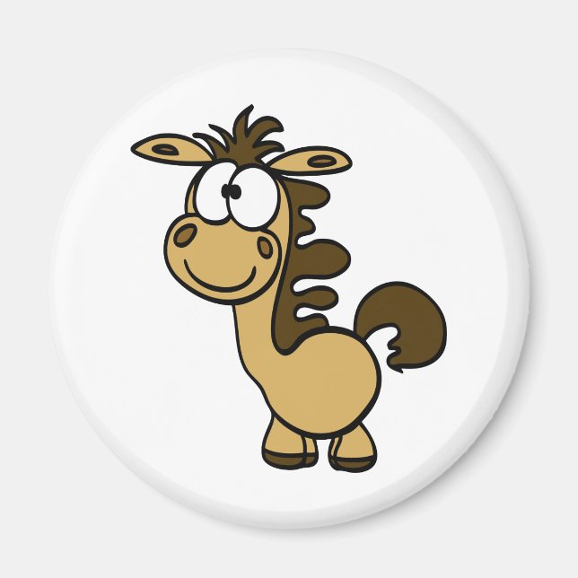 niedlicher Cartoon Magnet (Vorne)