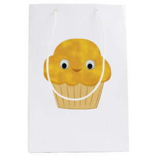 Niedlicher Cartoon Mais Muffin Mittlere Geschenktüte