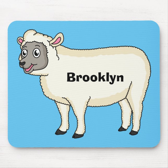 Niedlicher Cartoon Mousepad (Vorne)