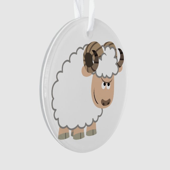 Niedlicher Cartoon Ornament (Vorderseite)