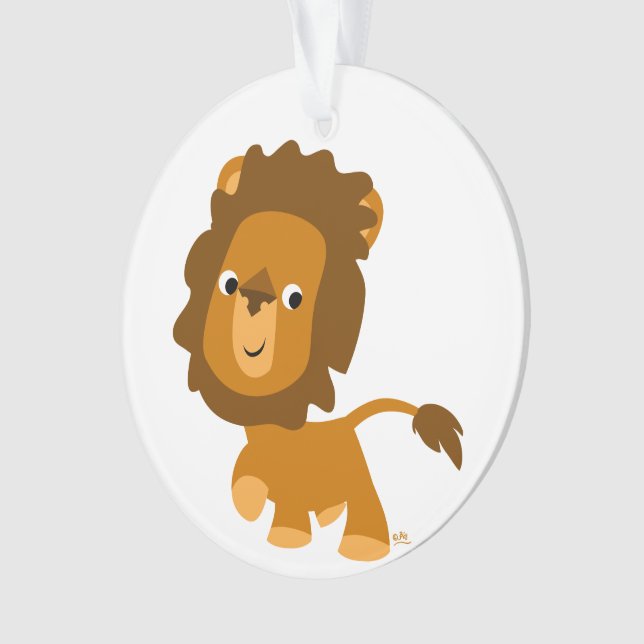 Niedlicher Cartoon Ornament (Vorderseite)