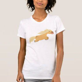 Niedlicher Cartoon Palomino Pony T - Shirt