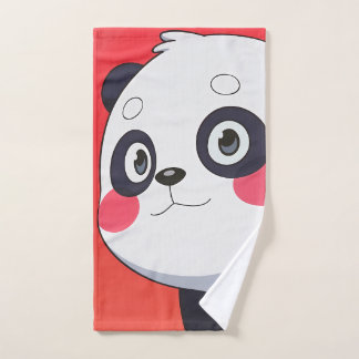 Niedlicher Cartoon Panda Handtuch für Spaß und Ver