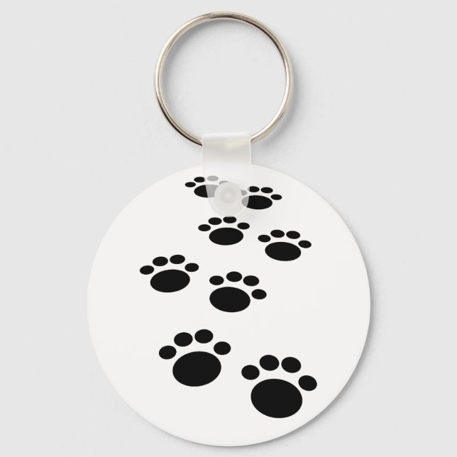 Niedlicher Cartoon Pet Pet Trail Schlüsselanhänger (Vorderseite)