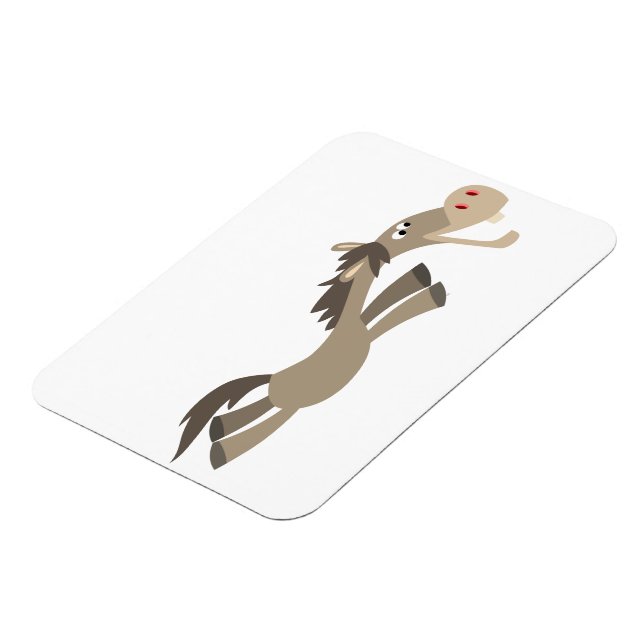 Niedlicher Cartoon Pferd Flexible Magnet (Linke Seite)