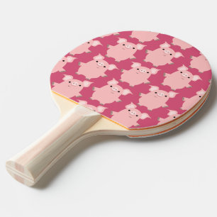 Niedlicher Cartoon Ping Pong Paddel Tischtennis Schläger