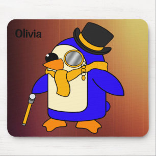 Niedlicher Cartoon Pinguin Mousepad