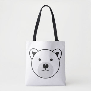 Niedlicher Cartoon Polar Bear Tasche