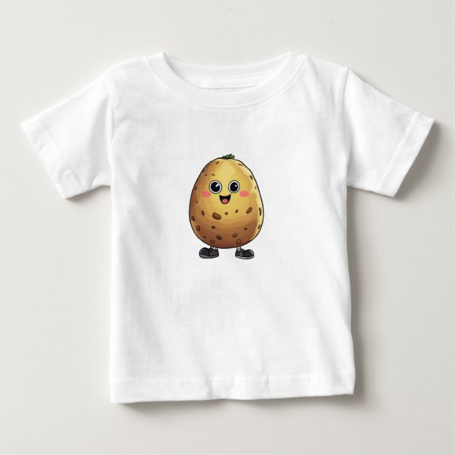 Niedlicher Cartoon Potato Baby T-shirt (Vorderseite)