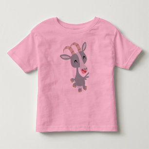 Niedlicher Cartoon Prancing Goat Children T - Shir Kleinkind T-shirt
