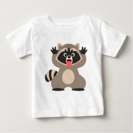 Niedlicher Cartoon Raccoon Baby T-Sh Baby T-shirt