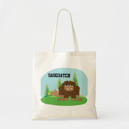 Niedlicher Cartoon Sasquatch Tragetasche