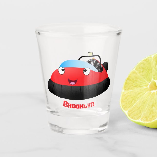 Niedlicher Cartoon Schnapsglas (Vorderseite)