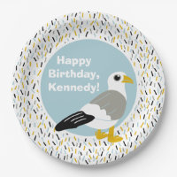 Niedlicher Cartoon Seagull Personalisiert