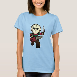 Niedlicher Cartoon-Serienmörder T-Shirt