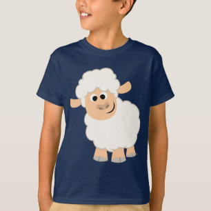 Niedlicher Cartoon Sheep Children T - Shirt