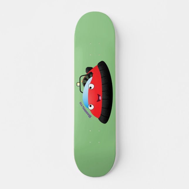 Niedlicher Cartoon Skateboard (Vorne)