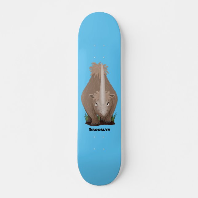 Niedlicher Cartoon Skateboard (Vorne)