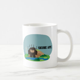 Niedlicher Cartoon Skunk Ape Kaffeetasse