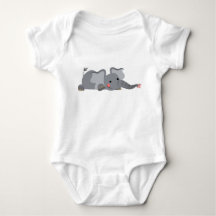Niedlicher Cartoon Sneaky Elephant Baby