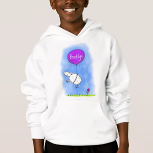 Niedlicher Cartoon Spaß Hoodie