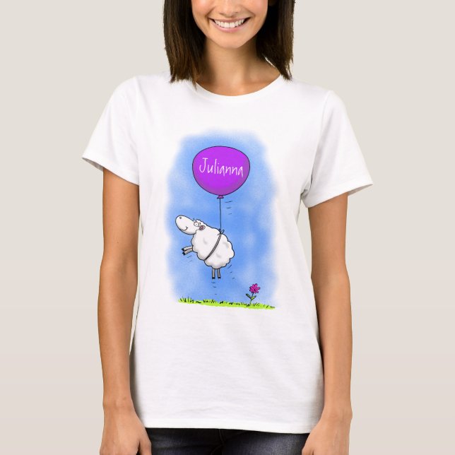 Niedlicher Cartoon Spaß T-Shirt (Vorderseite)