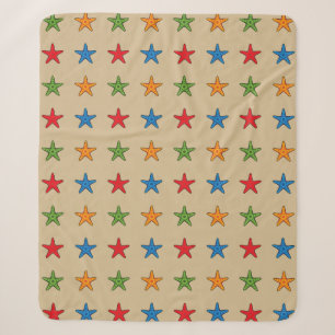 Niedlicher Cartoon Starfish Set Sherpadecke