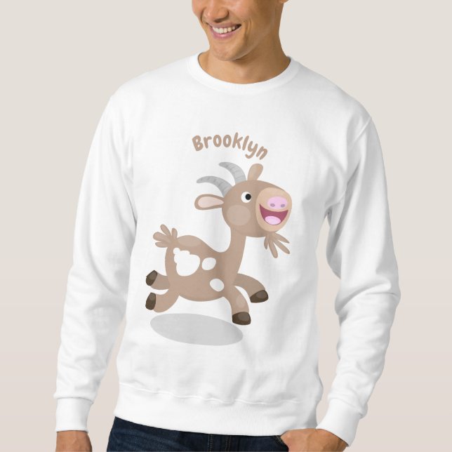 Niedlicher Cartoon Sweatshirt (Vorderseite)