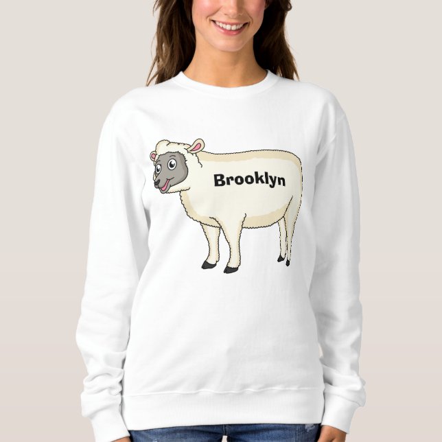 Niedlicher Cartoon Sweatshirt (Vorderseite)