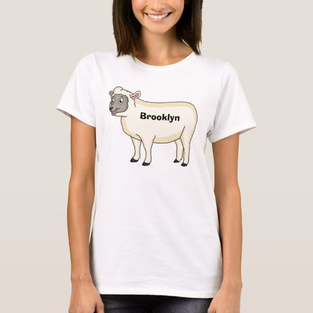 Niedlicher Cartoon T-Shirt (Vorderseite)