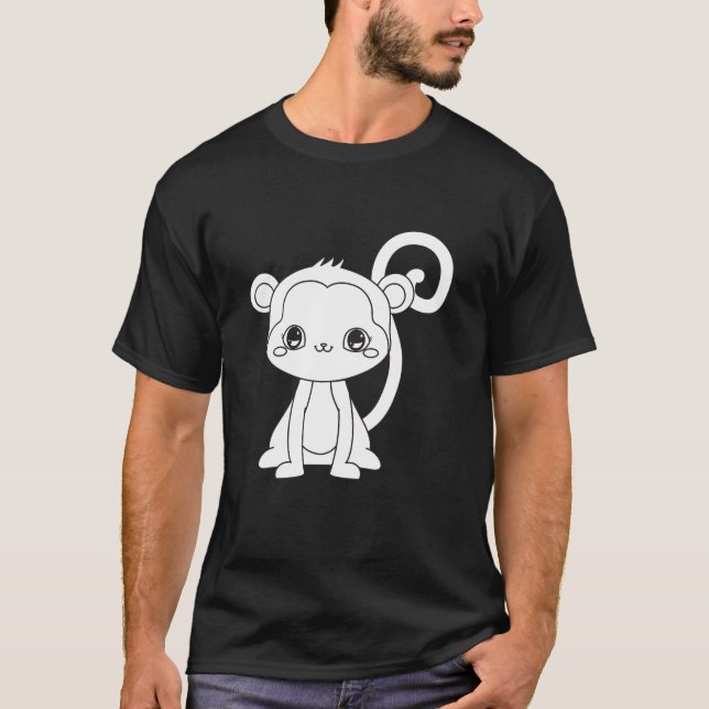Niedlicher Cartoon T-Shirt (Vorderseite)