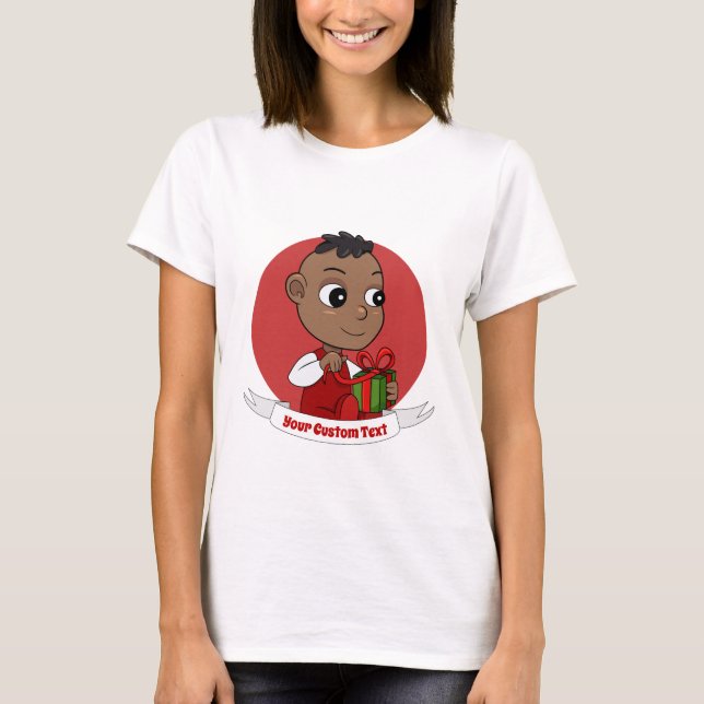 Niedlicher Cartoon T - Shirt (Vorderseite)