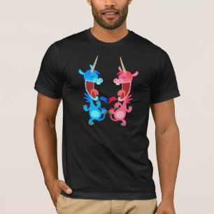 Niedlicher Cartoon Tanzabend Einhorn T - Shirt
