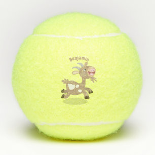 Niedlicher Cartoon Tennisbälle