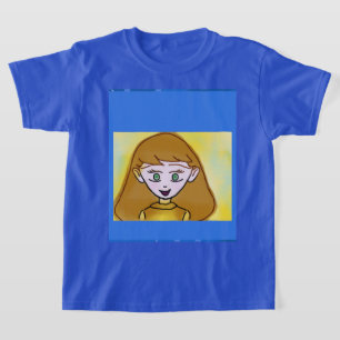 Niedlicher Cartoon Thema T - Shirt