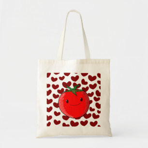 Niedlicher Cartoon Tomato Lover Tragetasche