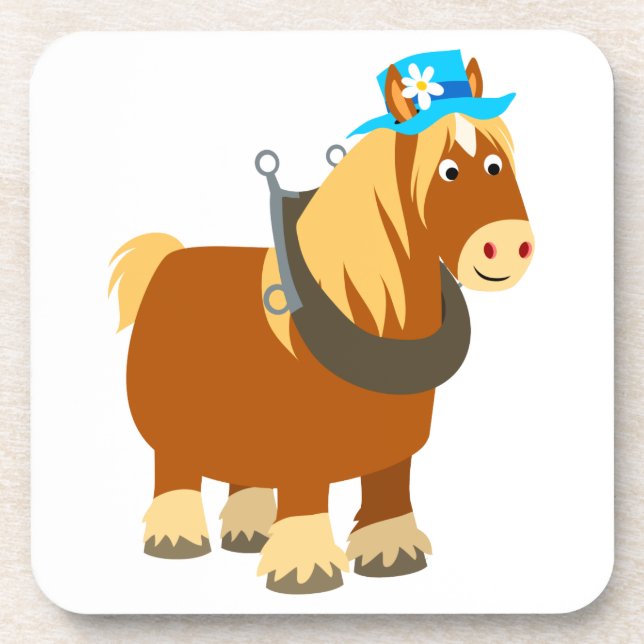 Niedlicher Cartoon Trait Breton Untersetzer Set (Vorderseite)