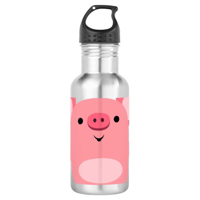 Niedlicher Cartoon Trinkflasche (Vorderseite)