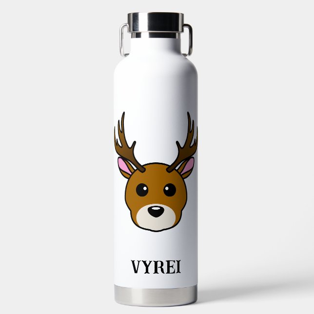 Niedlicher Cartoon Trinkflasche (Vorderseite)