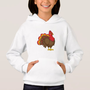 Niedlicher Cartoon Türkei Hoodie