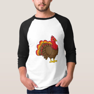 Niedlicher Cartoon Türkei T-Shirt