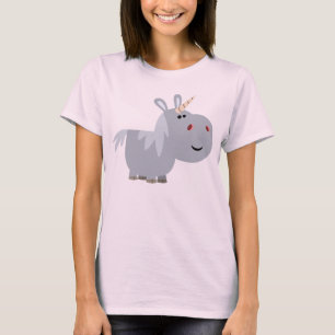 Niedlicher Cartoon Unicorn T - Shirt