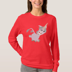 Niedlicher Cartoon Unicorn T - Shirt