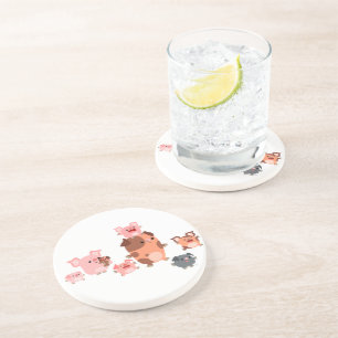 Niedlicher Cartoon Untersetzer