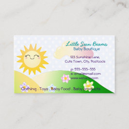 Niedlicher Cartoon Visitenkarte