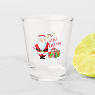 Niedlicher Cartoon Weihnachtsfeiertag Schnapsglas