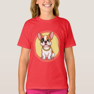 Niedlicher Cartoon-Welpe T-Shirt