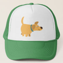 Niedlicher Cartoon Yellow Labrador Hat